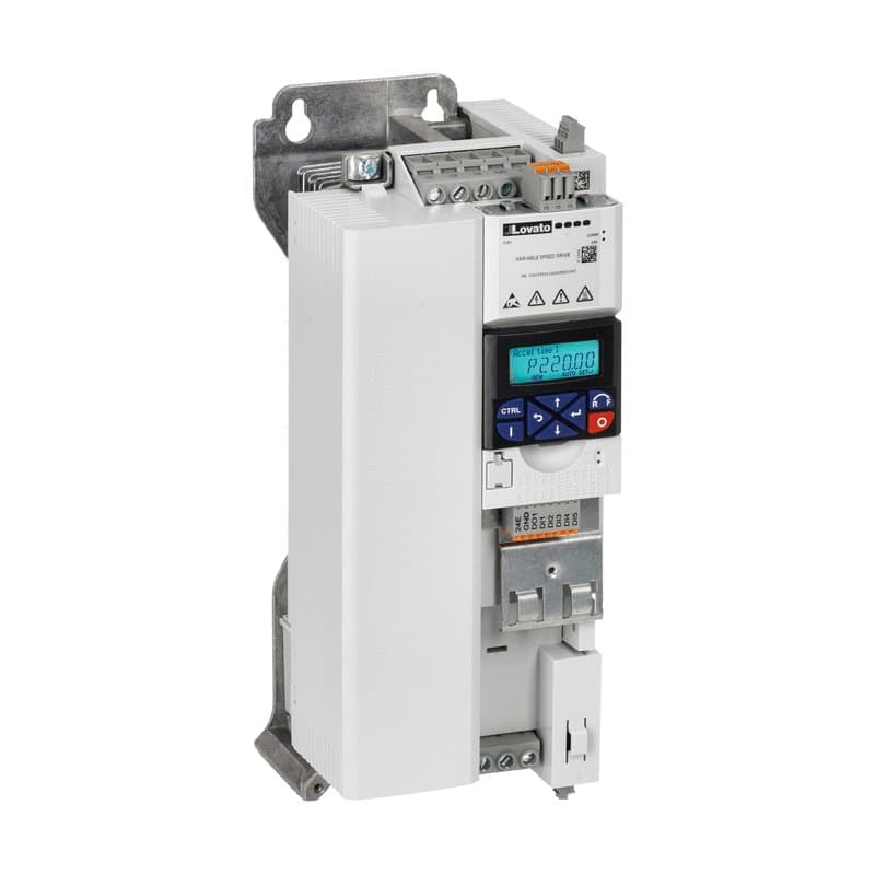 Lovato Electric VLB30110A480 VLB30110A480 Lovato - Variable speed drive, VLB3... type, three-phase supply 400-480VAC 50/60Hz. EMC suppressor built-in, Cat. C2, 11kW Lovato Electric VLB30110A480 VLB30110A480 Lovato - Variable speed drive, VLB3... type, three-phase supply 400-480VAC 50/60Hz. EMC suppressor built-in, Cat. C2, 11kW