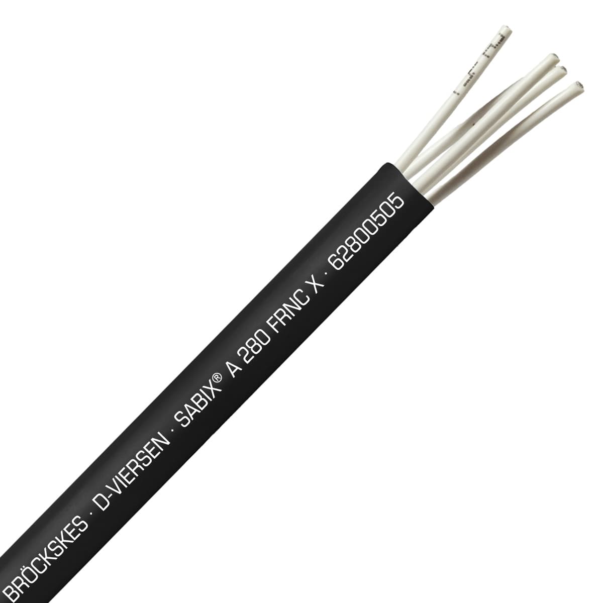 SAB 62800505 SABIX A 280 FRNC X - 20 AWG/5c, halogen-free flame retardant wiring/control cable, CE, RoHS SAB 62800505 SABIX A 280 FRNC X - 20 AWG/5c, halogen-free flame retardant wiring/control cable, CE, RoHS