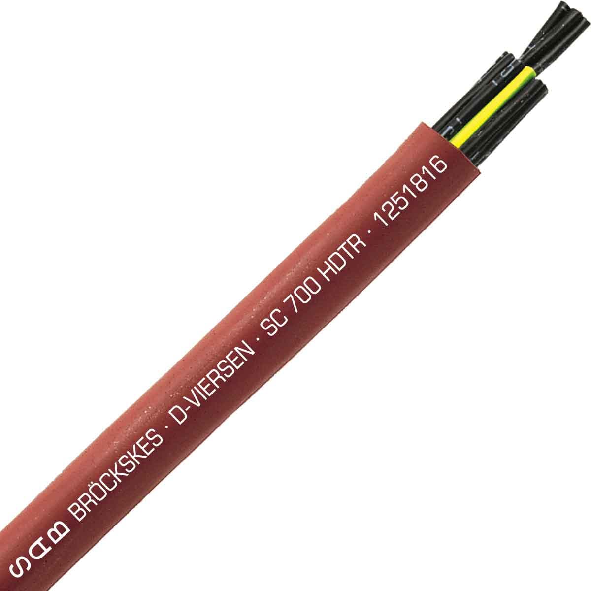 SAB 1251816 SC 700 HDTR - 18 AWG/16c, halogen-free high temperature silicone cable, UL, CSA, CE, RoHS SAB 1251816 SC 700 HDTR - 18 AWG/16c, halogen-free high temperature silicone cable, UL, CSA, CE, RoHS