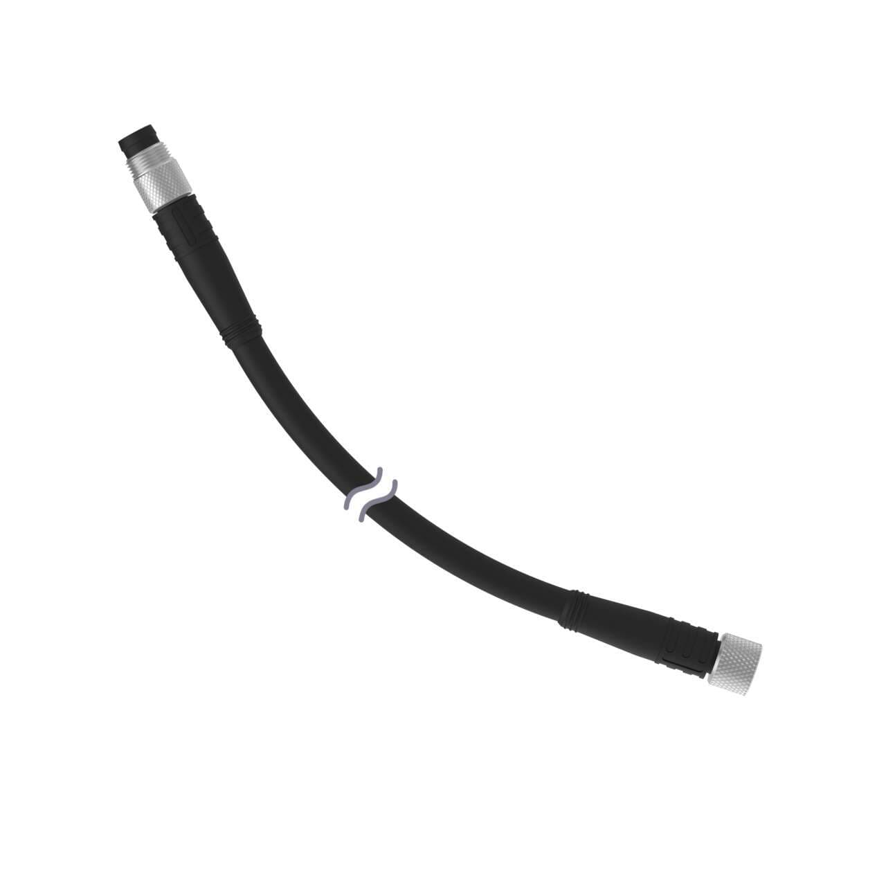 Banner PKG3M-.35-PSG3M Cordset: Double Ended M8; 3-pin Straight Female; 3-pin Straight Male; 0.35 m 3x24 Black PVC Jacket; Nickel-Plated Brass Coupling Nuts Banner PKG3M-.35-PSG3M Cordset: Double Ended M8; 3-pin Straight Female; 3-pin Straight Male; 0.35 m 3x24 Black PVC Jacket; Nickel-Plated Brass Coupling Nuts