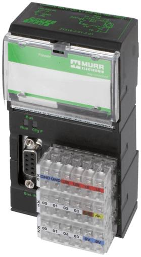 Murr Elektronik 56001 56001 Murrelektronik - CUBE20 BUS NODE PROFIBUS-DP, 8 digital inputs Murr Elektronik 56001 56001 Murrelektronik - CUBE20 BUS NODE PROFIBUS-DP, 8 digital inputs