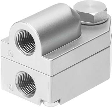 Festo 548003 quick exhaust valve VBQF-D-G14-E Valve function: Quick exhaust, Pneumatic connection, port 1: G1/4, Pneumatic connection, port 2: G1/4, Mounting type: Threaded, Standard nominal flow rate, exhaust: 1500 l/min Festo 548003 quick exhaust valve VBQF-D-G14-E Valve function: Quick exhaust, Pneumatic connection, port 1: G1/4, Pneumatic connection, port 2: G1/4, Mounting type: Threaded, Standard nominal flow rate, exhaust: 1500 l/min