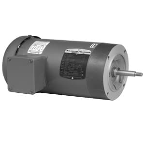 Baldor Electric Company EJM3550 Motor, Alternating Current; General Purpose; 1-1/2HP; 56J Frame Size; 3600 Sync RPM; 208-230/460 Voltage; AC; TEFC Enclosure; NEMA Frame Profile; Three Phase; 60 Hertz; C-Face; No Base; 5/8" Shaft Diameter; 12.72" Overall Length; 84 Efficiency Full Load Baldor Electric Company EJM3550 Motor, Alternating Current; General Purpose; 1-1/2HP; 56J Frame Size; 3600 Sync RPM; 208-230/460 Voltage; AC; TEFC Enclosure; NEMA Frame Profile; Three Phase; 60 Hertz; C-Face; No Base; 5/8" Shaft Diameter; 12.72" Overall Length; 84 Efficiency Full Load