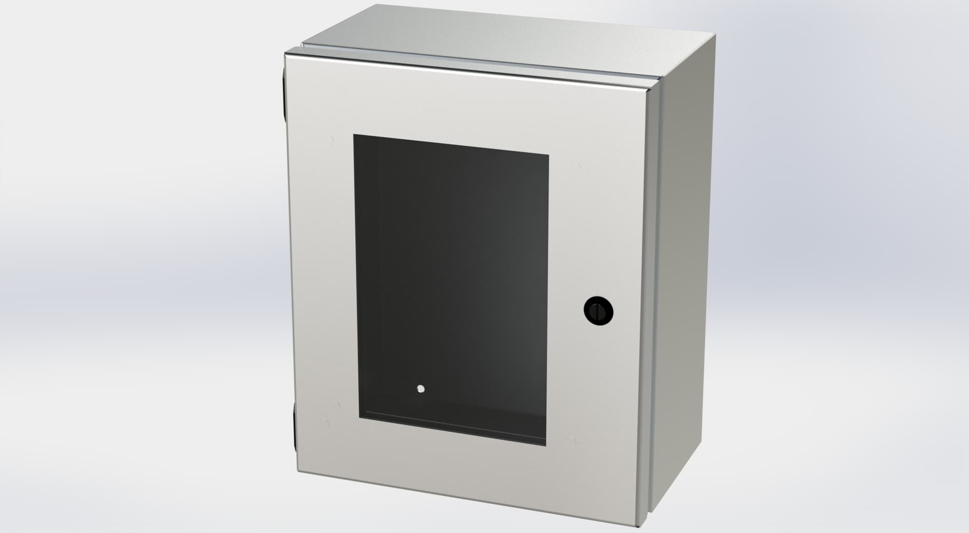 Saginaw Control SCE-1210ELJWSS S.S. ELJ Enclosure W/Viewing Window, Height:12.00", Width:10.00", Depth:6.00", #4 brushed finish on all exterior surfaces. Optional sub-panels are powder coated white. Saginaw Control SCE-1210ELJWSS S.S. ELJ Enclosure W/Viewing Window, Height:12.00", Width:10.00", Depth:6.00", #4 brushed finish on all exterior surfaces. Optional sub-panels are powder coated white.