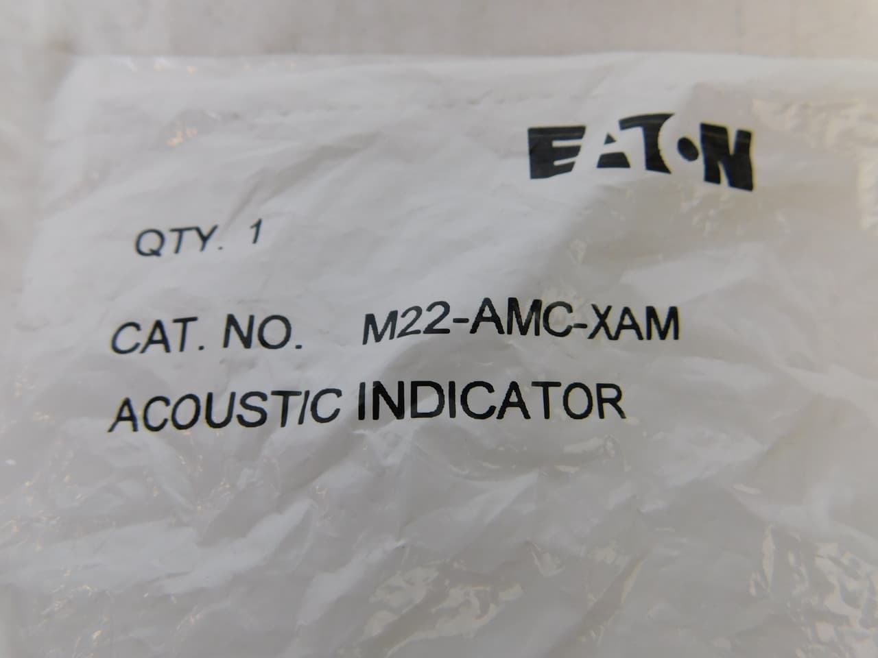 Eaton M22-AMC-XAM M22-AMC-XAM Eaton - Eaton M22 Acoustic Device, 22.5 mm, Bezel: Black, IP40, 18-30 Vac/dc, 84 dB/ 10 cm Eaton M22-AMC-XAM M22-AMC-XAM Eaton - Eaton M22 Acoustic Device, 22.5 mm, Bezel: Black, IP40, 18-30 Vac/dc, 84 dB/ 10 cm