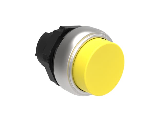 Lovato Electric LPCB205 LPCB205 Lovato - Pushbutton actuator, spring return dia: 22mm Platinum series chromed plastic, extended, yellow Lovato Electric LPCB205 LPCB205 Lovato - Pushbutton actuator, spring return dia: 22mm Platinum series chromed plastic, extended, yellow