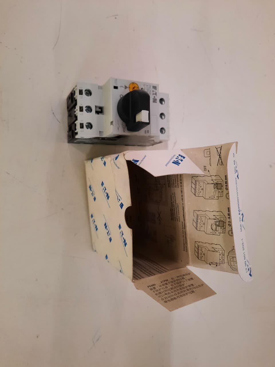 Eaton XTPR1P6BC1 XTPR1P6BC1 Eaton - Eaton IEC motor control PR Rotary Manual Motor Protectors, Screw terminals, B-frame, 1-1.6A overload Eaton XTPR1P6BC1 XTPR1P6BC1 Eaton - Eaton IEC motor control PR Rotary Manual Motor Protectors, Screw terminals, B-frame, 1-1.6A overload