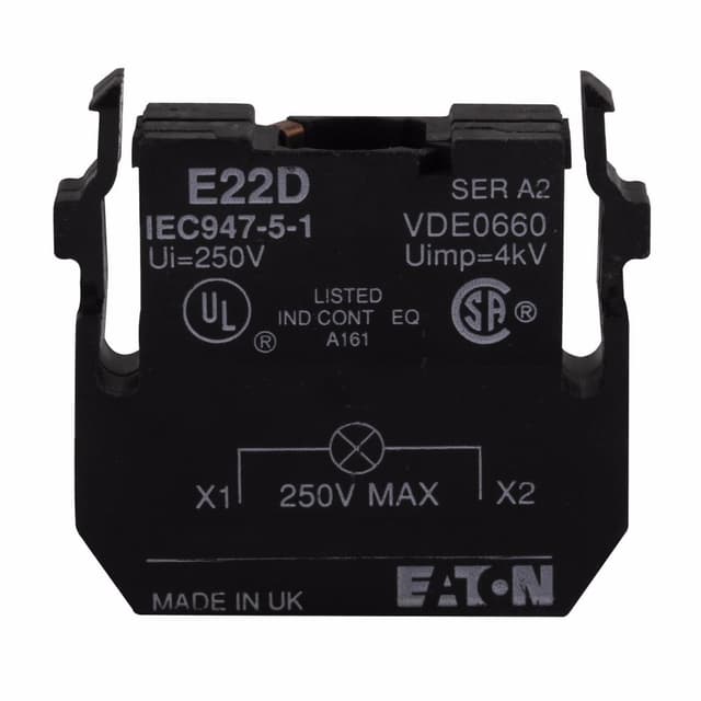 E22D Part Image. Manufactured by Eaton.