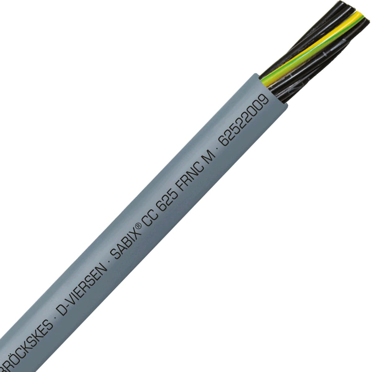 SAB 62522009 SABIX CC 625 FRNC M - 20 AWG/9c, halogen-free flame retardant flexible control cable, UL, CSA, CE, RoHS SAB 62522009 SABIX CC 625 FRNC M - 20 AWG/9c, halogen-free flame retardant flexible control cable, UL, CSA, CE, RoHS