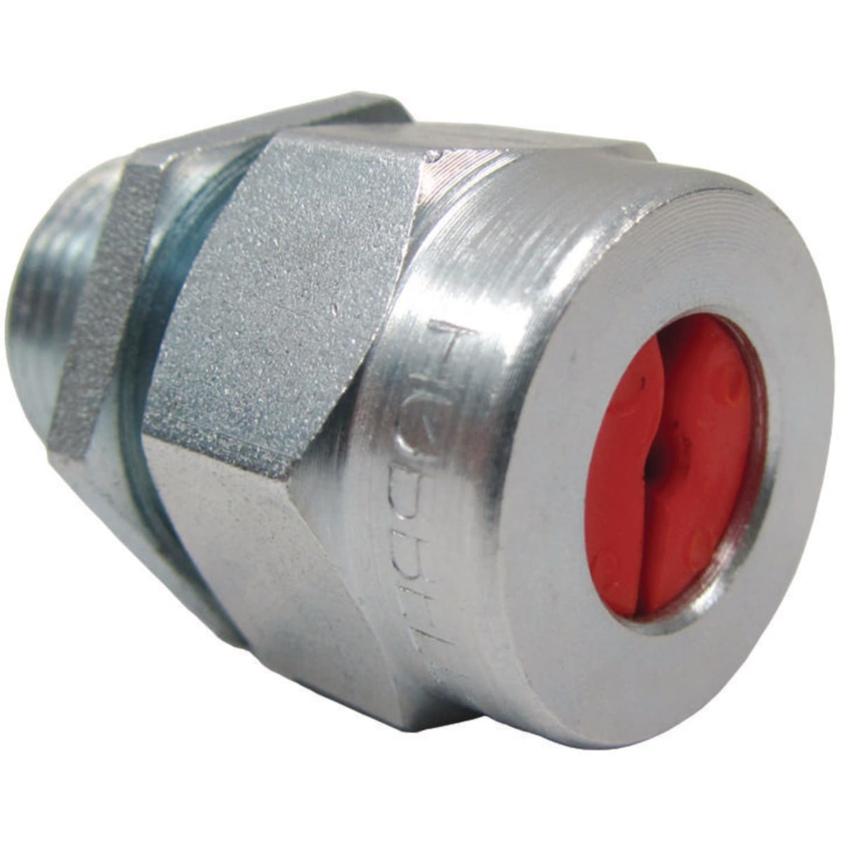 Hubbell ZS205ZP 3/4" Steel (Zinc Plated) Cord Connector, Cord Range .250-.375, White ; Neoprene grommet seals out oil and moisture ; Nylon retention ring incorporates a split hinge design to prevent friction and provide strain relief, also color-coded for sizing identif Hubbell ZS205ZP 3/4" Steel (Zinc Plated) Cord Connector, Cord Range .250-.375, White ; Neoprene grommet seals out oil and moisture ; Nylon retention ring incorporates a split hinge design to prevent friction and provide strain relief, also color-coded for sizing identif