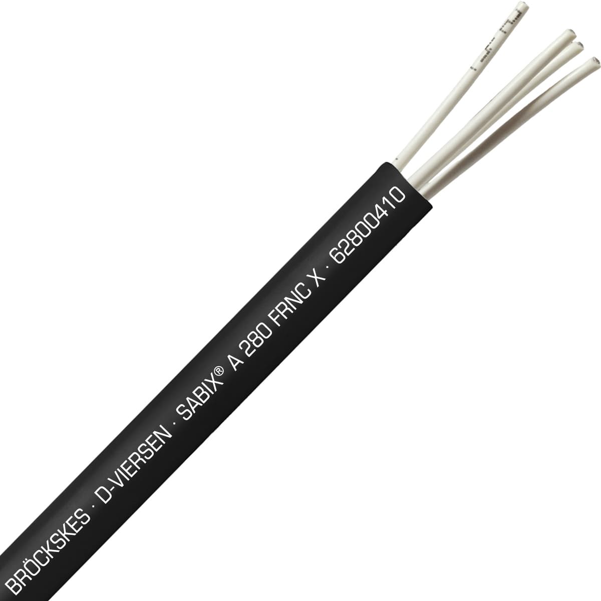 SAB 62800410 SABIX A 280 FRNC X - 18 AWG/4c, halogen-free flame retardant wiring/control cable, CE, RoHS SAB 62800410 SABIX A 280 FRNC X - 18 AWG/4c, halogen-free flame retardant wiring/control cable, CE, RoHS