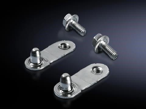 Rittal 8601100 Required if the 100 mm side trim panels are mounted rotated through 90° for additional stabilization during the transportation of bayed enclosures. Requirement per trim panel: 2 units. Rittal 8601100 Required if the 100 mm side trim panels are mounted rotated through 90° for additional stabilization during the transportation of bayed enclosures. Requirement per trim panel: 2 units.