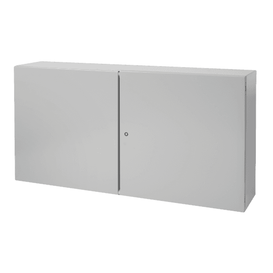 Hoffman CTD24428LG Concept Two-Door Enclosures, 24.00x42.00x8.00, Lt Gray, Steel Hoffman CTD24428LG Concept Two-Door Enclosures, 24.00x42.00x8.00, Lt Gray, Steel