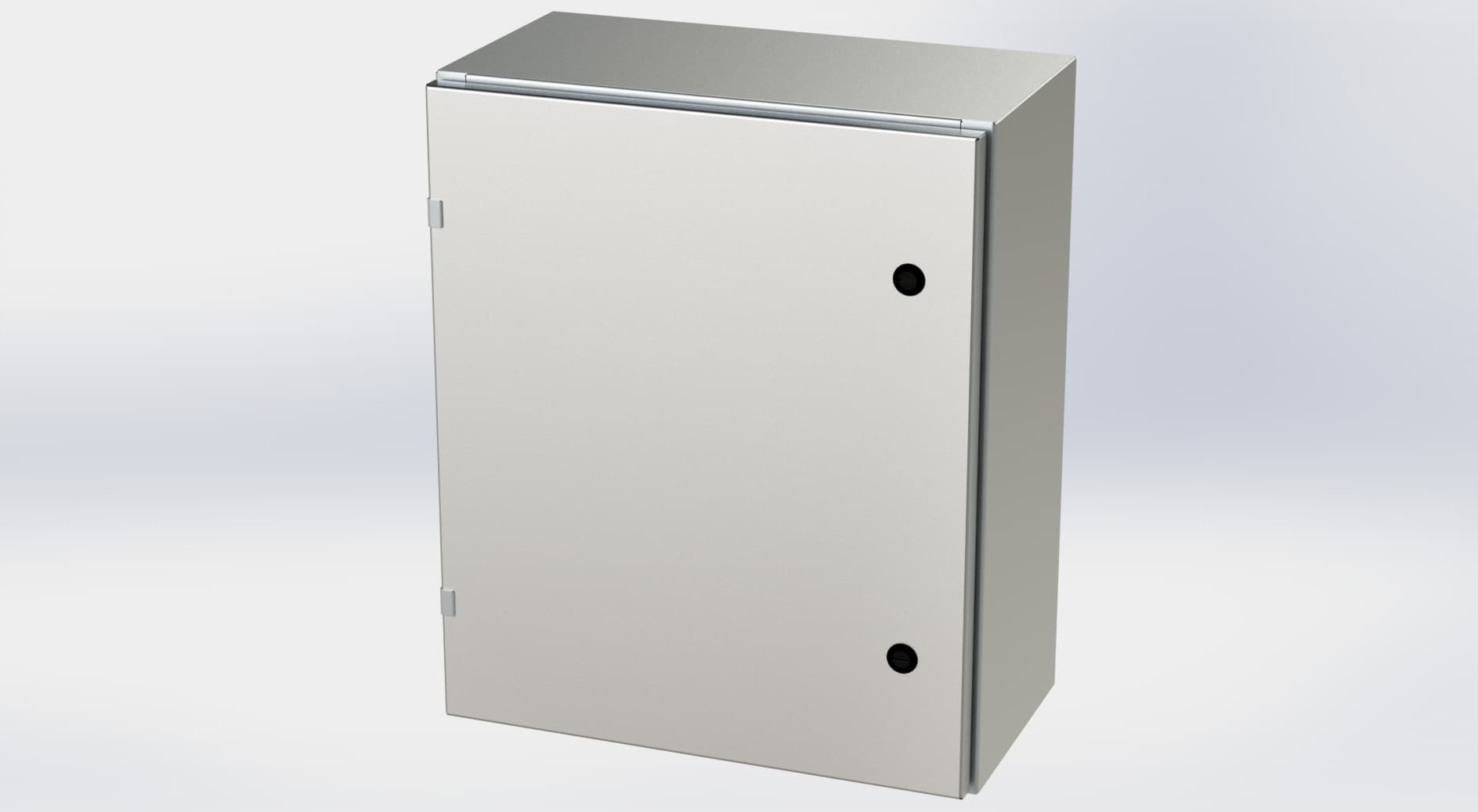 Saginaw Control SCE-24EL2010SSLP S.S. EL Enclosure, Height:24.00", Width:20.00", Depth:10.00", #4 brushed finish on all exterior surfaces. Optional sub-panels are powder coated white. Saginaw Control SCE-24EL2010SSLP S.S. EL Enclosure, Height:24.00", Width:20.00", Depth:10.00", #4 brushed finish on all exterior surfaces. Optional sub-panels are powder coated white.