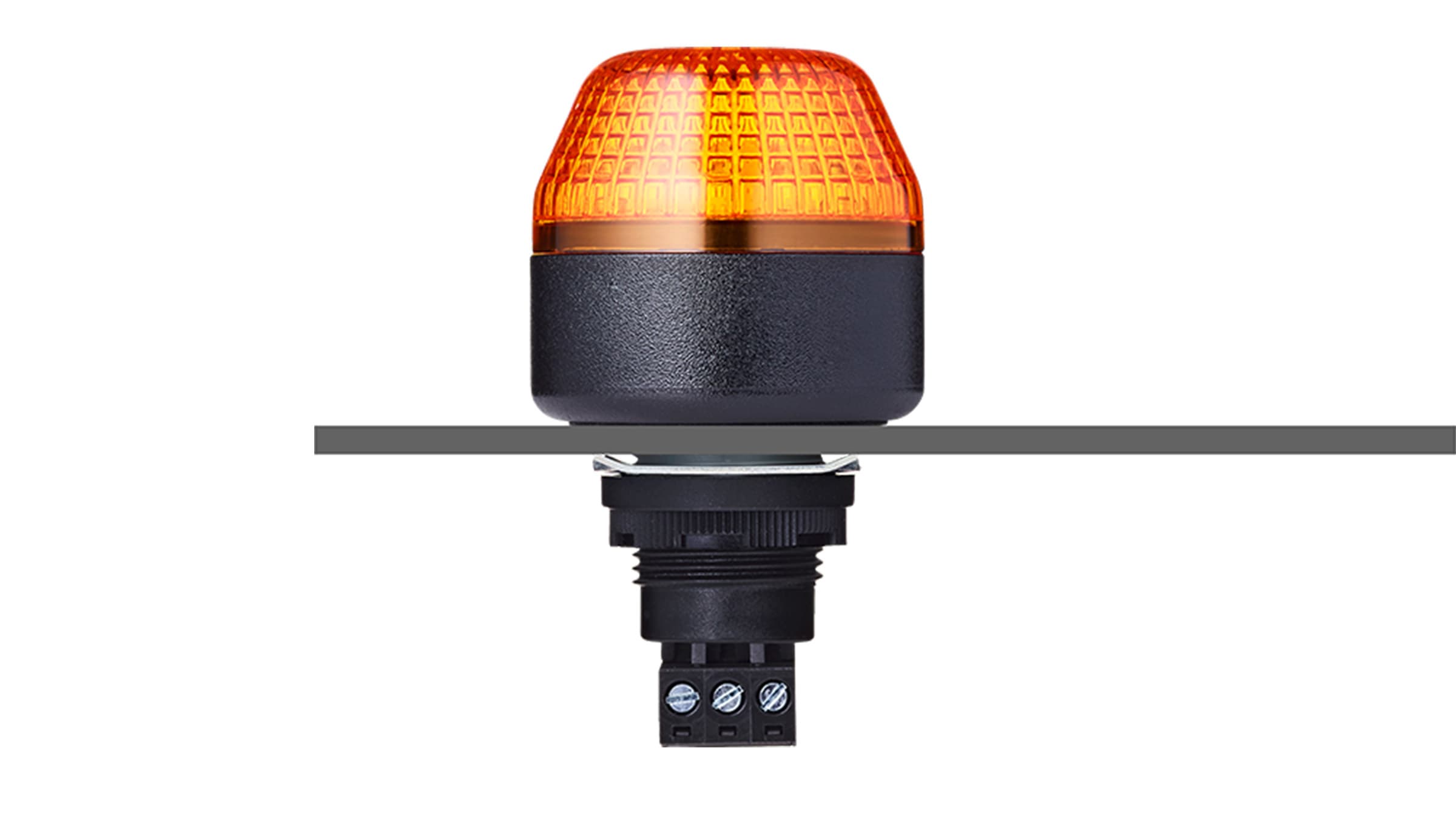 Sprecher + Schuh 801521310 Sprecher + Schuh 801521310 - ICM M22 panel mount LED multi strobe beacon 110-120 V AC amber, black Sprecher + Schuh 801521310 Sprecher + Schuh 801521310 - ICM M22 panel mount LED multi strobe beacon 110-120 V AC amber, black
