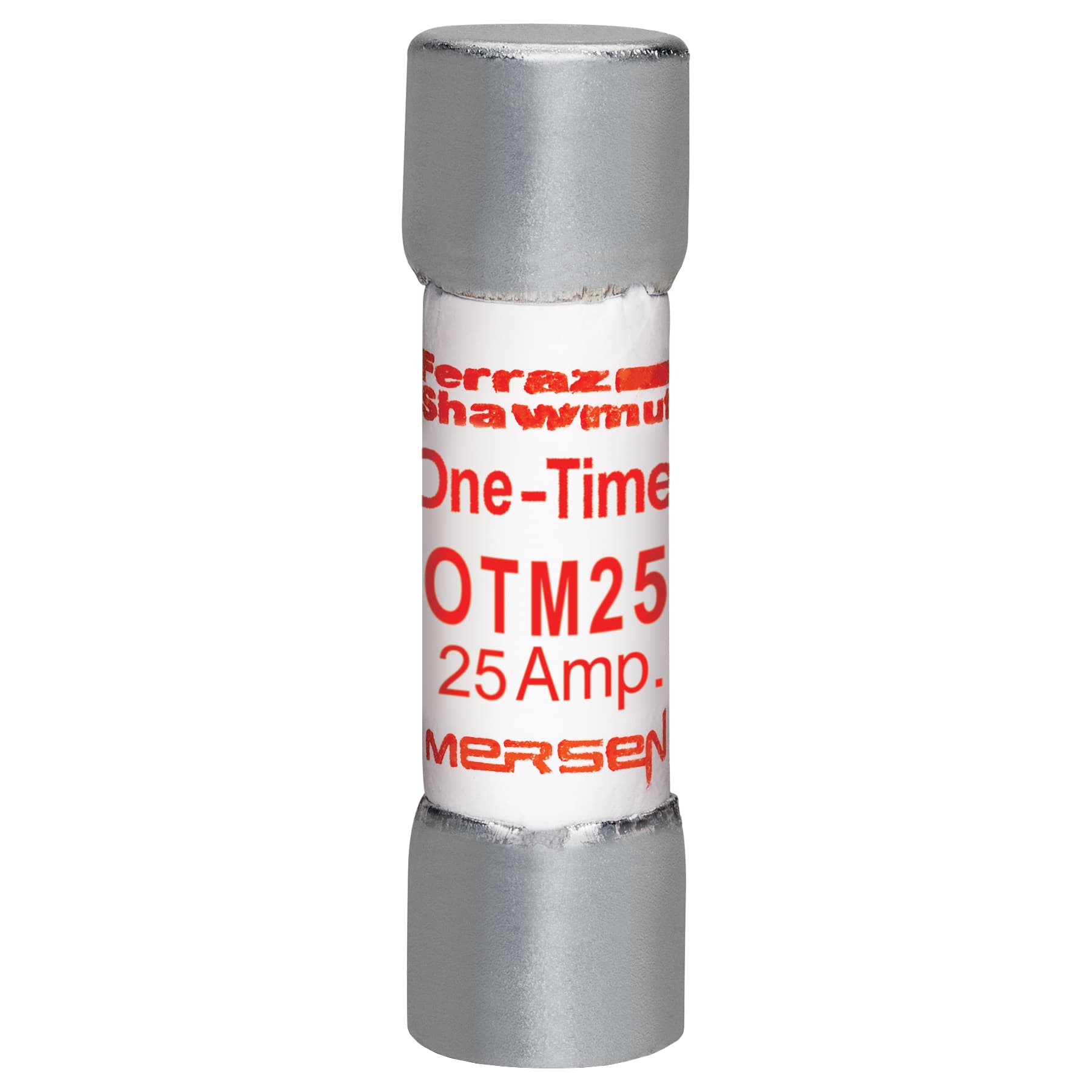 Mersen OTM25 OTM25 Mersen - Fuse OTM - Midget - Fast-Acting 250VAC 25A Ferrule Amp-Trap® Mersen OTM25 OTM25 Mersen - Fuse OTM - Midget - Fast-Acting 250VAC 25A Ferrule Amp-Trap®
