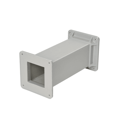 Hoffman F44W24STFG Straight Tube Section, 4.00x4.00x24.00, Fiberglass Hoffman F44W24STFG Straight Tube Section, 4.00x4.00x24.00, Fiberglass