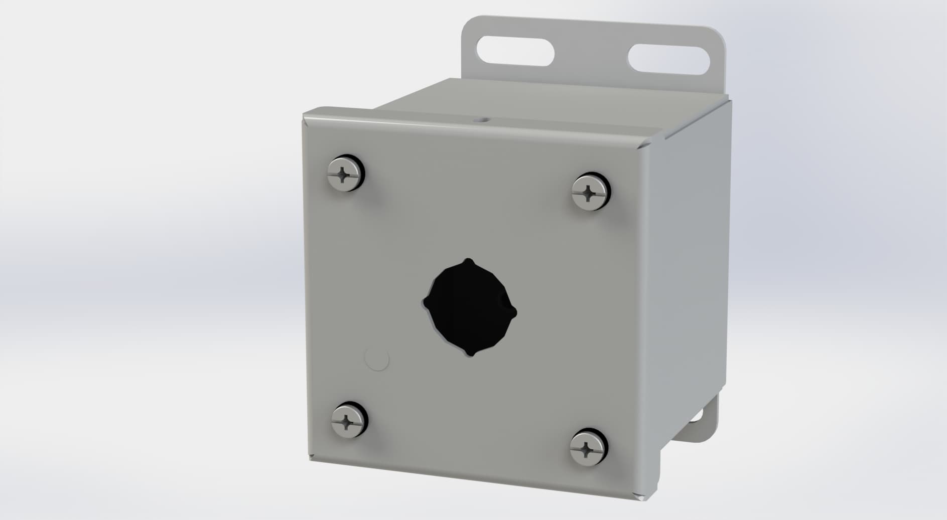 Saginaw Control SCE-1PBGX PBGX Enclosure, Height:3.25", Width:3.25", Depth:3.50", Saginaw Control SCE-1PBGX PBGX Enclosure, Height:3.25", Width:3.25", Depth:3.50",