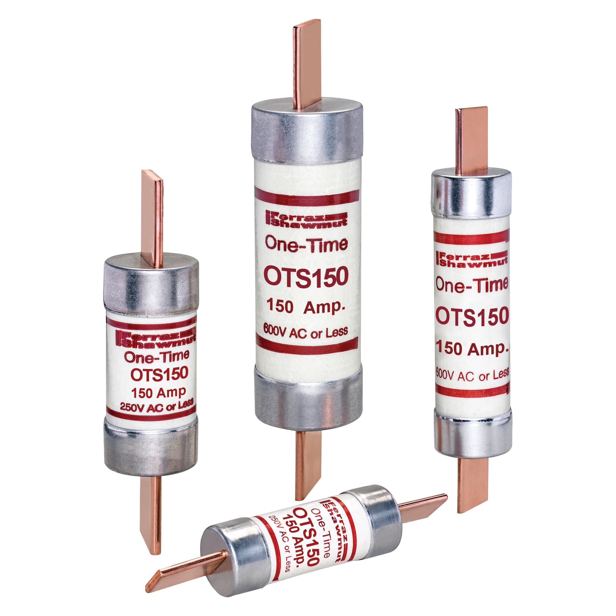 Mersen OTS150 OTS150 Mersen - Fuse OTS - Class K5 - Fast-Acting 600VAC 300VDC 150A Blade Amp-Trap® Mersen OTS150 OTS150 Mersen - Fuse OTS - Class K5 - Fast-Acting 600VAC 300VDC 150A Blade Amp-Trap®