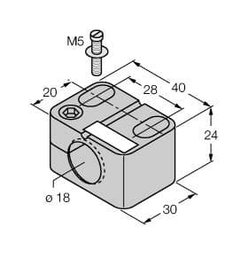 BST-18B Part Image. Manufactured by Turck.