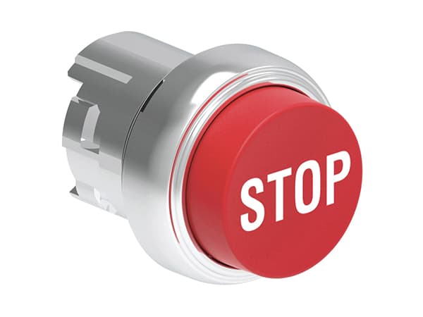 Lovato Electric LPSB2134 LPSB2134 Lovato - Pushbutton actuator, spring return, with symbol dia: 22mm Platinum series metal, extended, STOP/Red Lovato Electric LPSB2134 LPSB2134 Lovato - Pushbutton actuator, spring return, with symbol dia: 22mm Platinum series metal, extended, STOP/Red