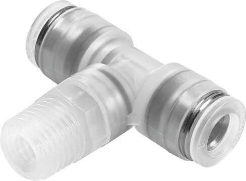 Festo 133074 push-in T-fitting NPQP-T-R14-Q6-FD-P10 Size: Standard, Nominal size: 3,2 mm, Container size: 10, Design structure: Push/pull principle, Temperature dependent operating pressure: -0,95 - 10 bar Festo 133074 push-in T-fitting NPQP-T-R14-Q6-FD-P10 Size: Standard, Nominal size: 3,2 mm, Container size: 10, Design structure: Push/pull principle, Temperature dependent operating pressure: -0,95 - 10 bar