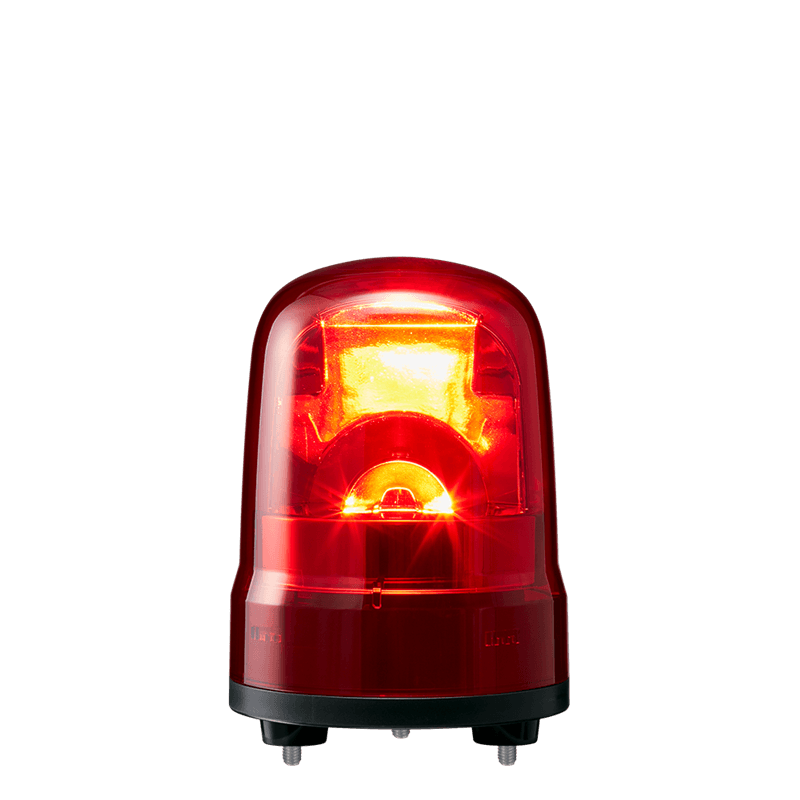 Patlite SKH-M2T-R 100mm, Rotating Signal Beacon, 100-240V AC, 3-Screw Mount with Terminal Block, Red Patlite SKH-M2T-R 100mm, Rotating Signal Beacon, 100-240V AC, 3-Screw Mount with Terminal Block, Red