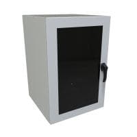 Hammond Manufacturing EN4DH362424WLG 19U 24W 24D N4/12 Eclipse Swing-Out Wall Mount Cabinet w/ Window Door Hammond Manufacturing EN4DH362424WLG 19U 24W 24D N4/12 Eclipse Swing-Out Wall Mount Cabinet w/ Window Door