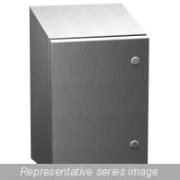 Hammond Manufacturing ST302408SS N4X Eclipse Slope Top Encl. - 30 x 24 x 8 - 304 SS Hammond Manufacturing ST302408SS N4X Eclipse Slope Top Encl. - 30 x 24 x 8 - 304 SS