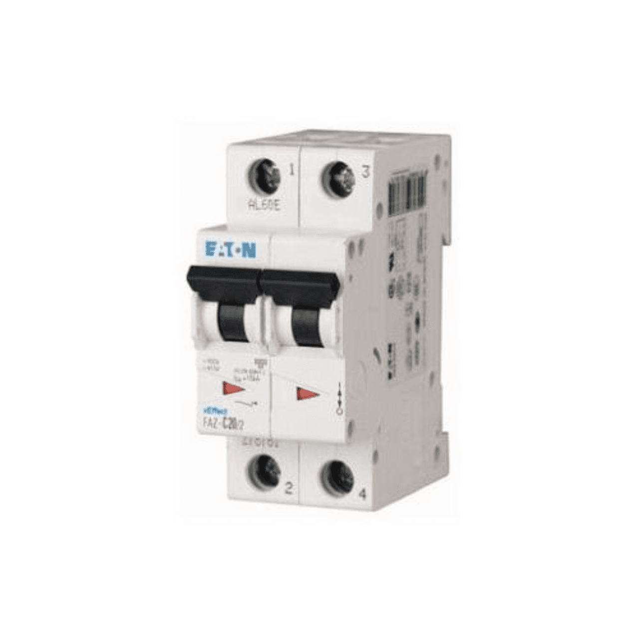 Eaton FAZ-C40/2 Eaton FAZ supplementary protector,UL 1077 Industrial miniature circuit breaker - supplementary protector,Medium levels of inrush current are expected,40 A,15 kAIC,Two-pole,5-10X /n,50-60 Hz,Standard terminals,C Curve Eaton FAZ-C40/2 Eaton FAZ supplementary protector,UL 1077 Industrial miniature circuit breaker - supplementary protector,Medium levels of inrush current are expected,40 A,15 kAIC,Two-pole,5-10X /n,50-60 Hz,Standard terminals,C Curve