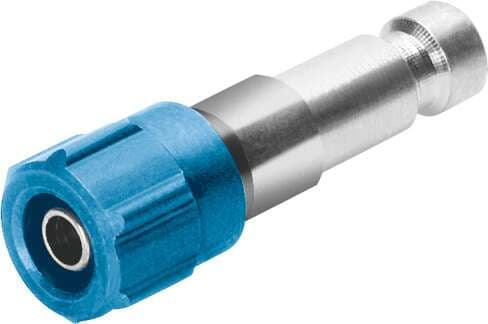 Festo 4091 quick coupling plug KS2-CK-3 For self-closing quick coupling connectors. Nominal size: 2 mm, Operating pressure complete temperature range: -0,95 - 12 bar, Standard nominal flow rate: 68 l/min, Operating medium: Compressed air in accordance with ISO8573-1 Festo 4091 quick coupling plug KS2-CK-3 For self-closing quick coupling connectors. Nominal size: 2 mm, Operating pressure complete temperature range: -0,95 - 12 bar, Standard nominal flow rate: 68 l/min, Operating medium: Compressed air in accordance with ISO8573-1