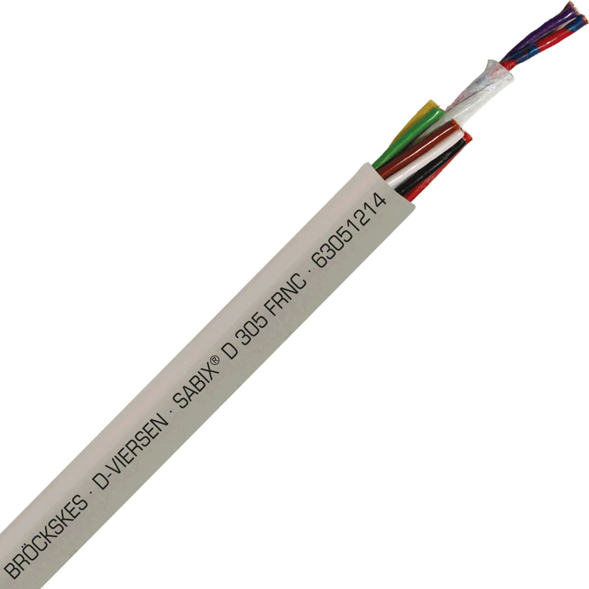 SAB 63051214 SABIX D 305 FRNC - 26 AWG/12c, halogen-free flame retardant flexible SABIX data cable, CE, RoHS SAB 63051214 SABIX D 305 FRNC - 26 AWG/12c, halogen-free flame retardant flexible SABIX data cable, CE, RoHS