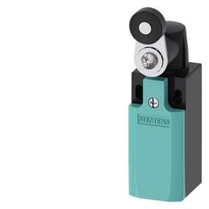 Siemens 3SE5232-0HK21 Position switch Plastic enclosure according to EN 50047, 31 mm Device connection 1 x (M20 x 1.5) 1 NO/1 NC quick action contacts integrated (not replaceable) Twist lever, 21 mm long right/left adjustable with plastic roller 19 mm Siemens 3SE5232-0HK21 Position switch Plastic enclosure according to EN 50047, 31 mm Device connection 1 x (M20 x 1.5) 1 NO/1 NC quick action contacts integrated (not replaceable) Twist lever, 21 mm long right/left adjustable with plastic roller 19 mm