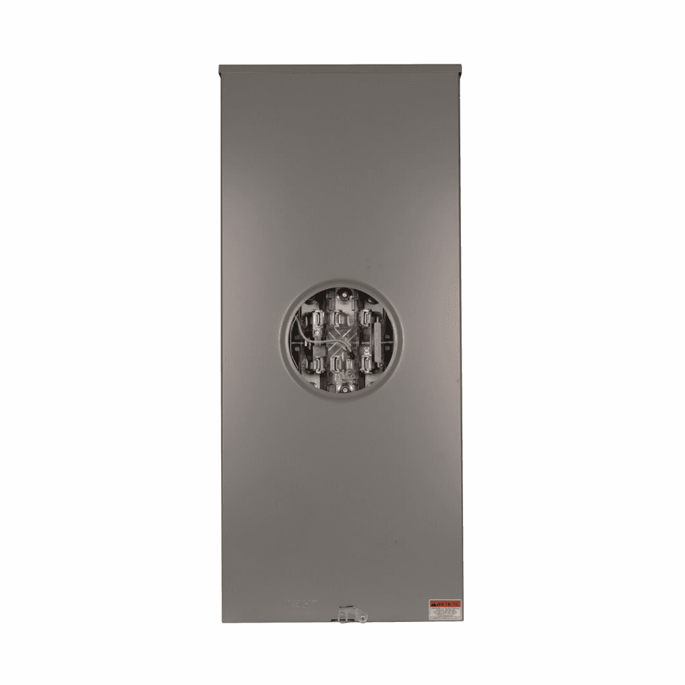 Eaton UTH7300TFLCH UTH7300TFLCH Eaton - Eaton meter socket, 1-pos commercial or resi service, 320A, Over, Large hub open, 3/8 inch stud, 7-jaw, 3-ph, 3/8 inch stud, Lever bypass, Gnd conn (#14-#2 Cu), Triplex, four-wire, Ringless, 600 Vac Eaton UTH7300TFLCH UTH7300TFLCH Eaton - Eaton meter socket, 1-pos commercial or resi service, 320A, Over, Large hub open, 3/8 inch stud, 7-jaw, 3-ph, 3/8 inch stud, Lever bypass, Gnd conn (#14-#2 Cu), Triplex, four-wire, Ringless, 600 Vac