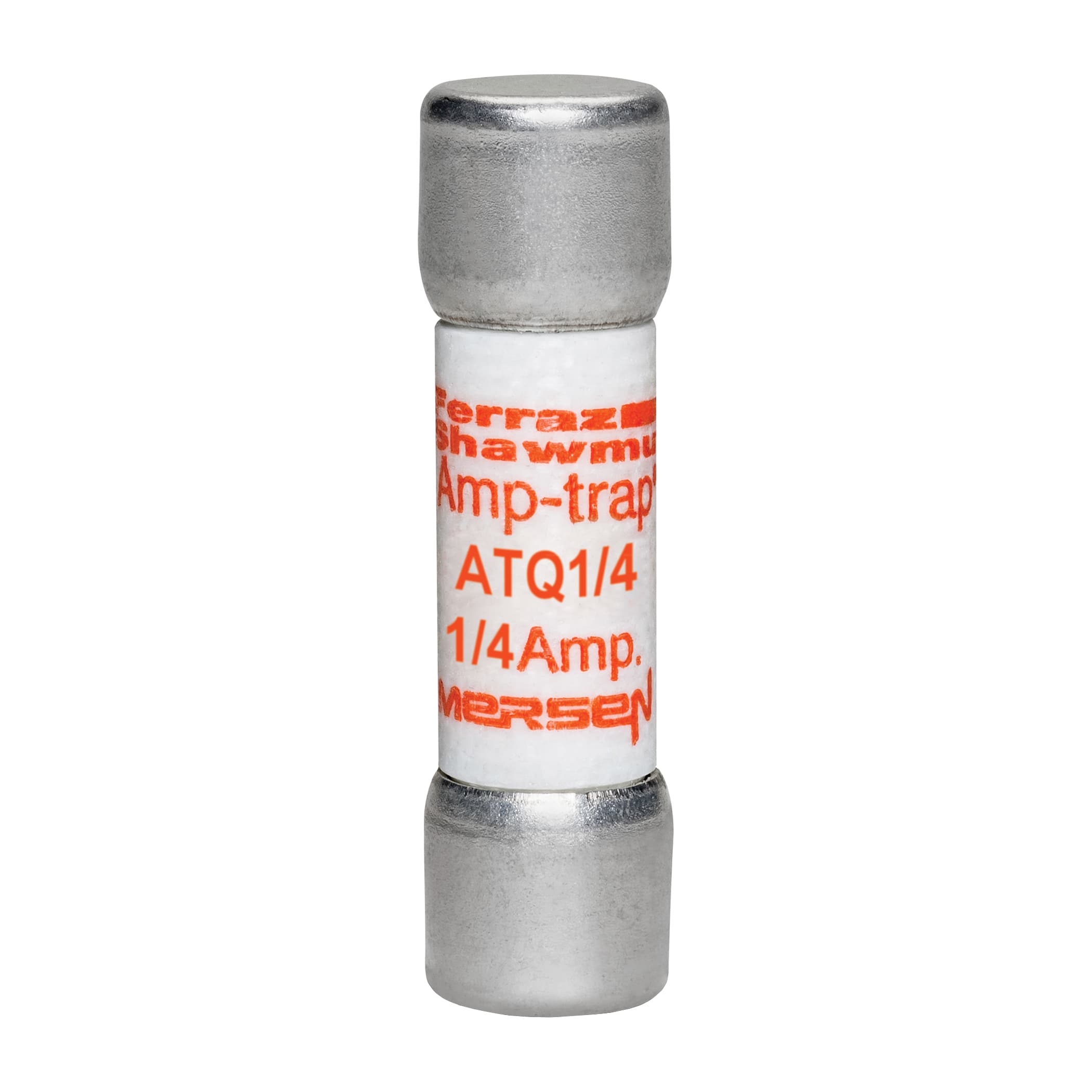 Mersen ATQ1/4 ATQ1/4 Mersen - Fuse ATQ - Midget - Time-Delay 500VAC 0.25A Ferrule Amp-Trap® Mersen ATQ1/4 ATQ1/4 Mersen - Fuse ATQ - Midget - Time-Delay 500VAC 0.25A Ferrule Amp-Trap®
