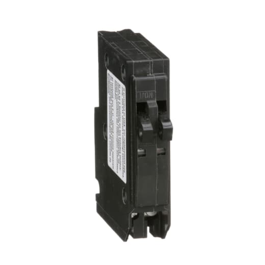 Schneider Electric QO3020 Square D by Schneider Electric QO3020 is a Tandem Miniature Circuit Breaker (MCB) designed for plug-in mounting. It features a rated current of 30A/20A and accommodates a plug-in connection type. This MCB operates at a rated voltage of 120 V to 240 V and is suitable for wires with a cross-section of 14-8AWG (1 cable Al/Cu). It is a 3 Pole device with a short circuit breaking rating of 10kA at 240Vac. The QO3020 is equipped with box lug type terminals for secure wire connections. Schneider Electric QO3020 Square D by Schneider Electric QO3020 is a Tandem Miniature Circuit Breaker (MCB) designed for plug-in mounting. It features a rated current of 30A/20A and accommodates a plug-in connection type. This MCB operates at a rated voltage of 120 V to 240 V and is suitable for wires with a cross-section of 14-8AWG (1 cable Al/Cu). It is a 3 Pole device with a short circuit breaking rating of 10kA at 240Vac. The QO3020 is equipped with box lug type terminals for secure wire connections.