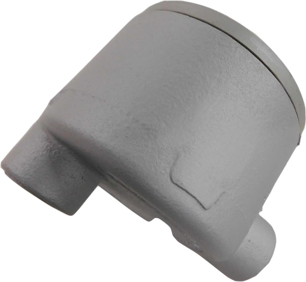 Appleton GRLB50 1/2" GRLB Hub, 18 Cu Inch, Zinc Electroplated/Chromate/Epoxy Powder Coated, Malleable Iron, LB-Type Appleton GRLB50 1/2" GRLB Hub, 18 Cu Inch, Zinc Electroplated/Chromate/Epoxy Powder Coated, Malleable Iron, LB-Type