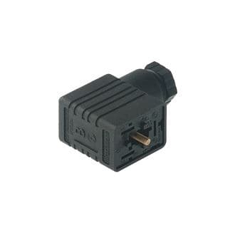 Belden 933398100 GML Industrial Standard Field Attachable Connector: Form B, 3-pin (2+1PE), UL 1977, black housing, screw type, PG9; with bridge rectifier and varistor, 230 V AC/DC, 1 A, GML 209 NJ GB1 black Belden 933398100 GML Industrial Standard Field Attachable Connector: Form B, 3-pin (2+1PE), UL 1977, black housing, screw type, PG9; with bridge rectifier and varistor, 230 V AC/DC, 1 A, GML 209 NJ GB1 black