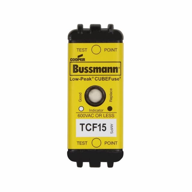 TCF15 Part Image. Manufactured by Cooper Bussmann.