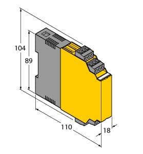 IM1-121EX-R Part Image. Manufactured by Turck.