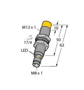 Turck NI5-G12-AP6X-V1131 NI5-G12-AP6X-V1131 Turck - NI5-G12-AP6X-V1131 Inductive Sensor Turck NI5-G12-AP6X-V1131 NI5-G12-AP6X-V1131 Turck - NI5-G12-AP6X-V1131 Inductive Sensor