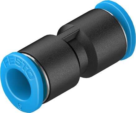 Festo 153325 push-in connector QSM-6 Size: Mini, Nominal size: 3,7 mm, Assembly position: Any, Container size: 10, Design structure: Push/pull principle Festo 153325 push-in connector QSM-6 Size: Mini, Nominal size: 3,7 mm, Assembly position: Any, Container size: 10, Design structure: Push/pull principle