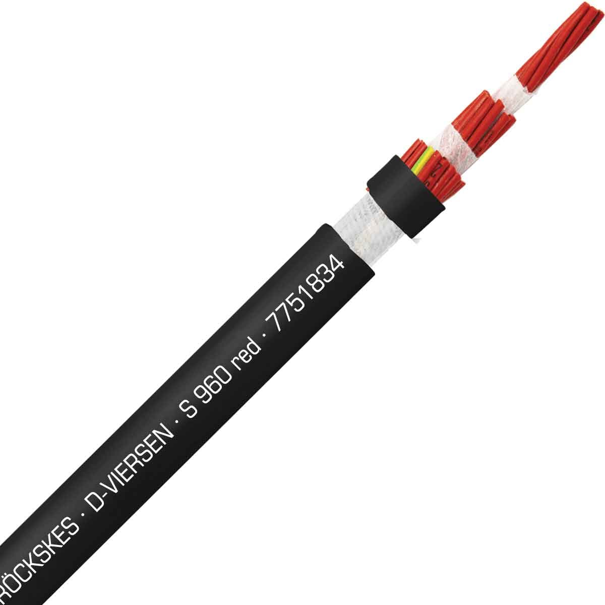 SAB 7751834 S 960 - 18 AWG/34c, oil resistant continuous flex PVC control cable for small bending radius, UL, CSA, CE, RoHS SAB 7751834 S 960 - 18 AWG/34c, oil resistant continuous flex PVC control cable for small bending radius, UL, CSA, CE, RoHS