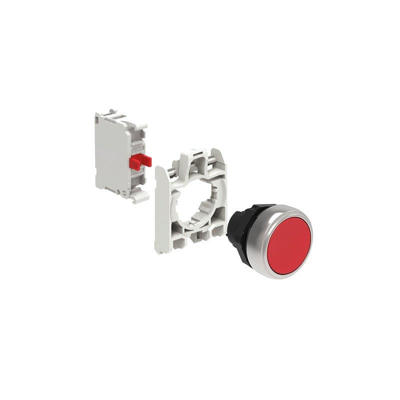 Lovato Electric LPCB104K01 LPCB104K01 Lovato - KIT plastic pushbutton actuator, spring return, flush, red with mounting adapter and 1 contact element, NC. Screw termination Lovato Electric LPCB104K01 LPCB104K01 Lovato - KIT plastic pushbutton actuator, spring return, flush, red with mounting adapter and 1 contact element, NC. Screw termination