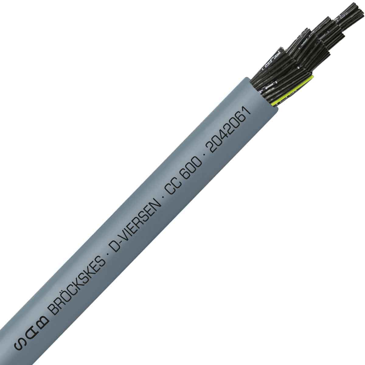 SAB 2042061 CC 600 - 20 AWG/61c, oil resistant PVC flexible control cable, 600V, UL, CSA, VDE, CE, RoHS SAB 2042061 CC 600 - 20 AWG/61c, oil resistant PVC flexible control cable, 600V, UL, CSA, VDE, CE, RoHS