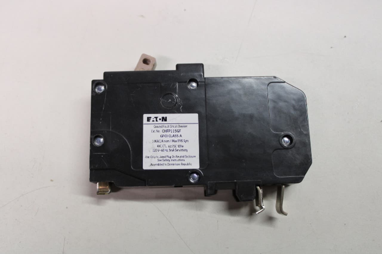 Eaton CHFP115GF CHFP115GF Eaton - Eaton CH GFCI circuit breaker, CH GFCI Breaker, 15A, PON, 10 kAICkAIC, 15A, 10 kAIC , CH GFCI Breaker, 15A, PON, 10 kAICkAIC Eaton CHFP115GF CHFP115GF Eaton - Eaton CH GFCI circuit breaker, CH GFCI Breaker, 15A, PON, 10 kAICkAIC, 15A, 10 kAIC , CH GFCI Breaker, 15A, PON, 10 kAICkAIC
