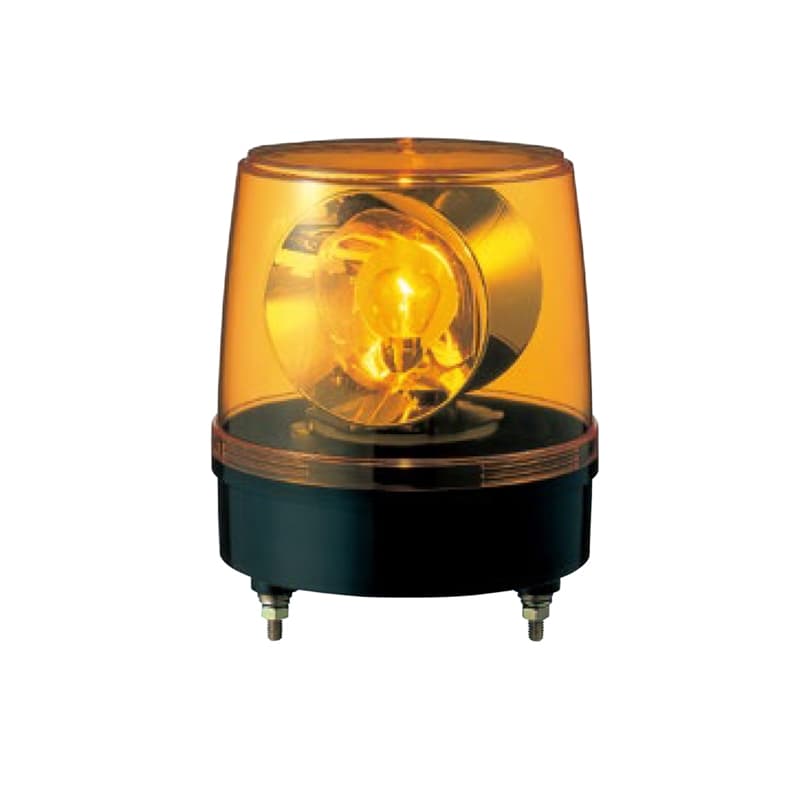 Patlite KG-24-Y 186mm Dual-reflector Rotating Beacon, incandescent bulb, DC24V, amber Discontinued Patlite KG-24-Y 186mm Dual-reflector Rotating Beacon, incandescent bulb, DC24V, amber Discontinued