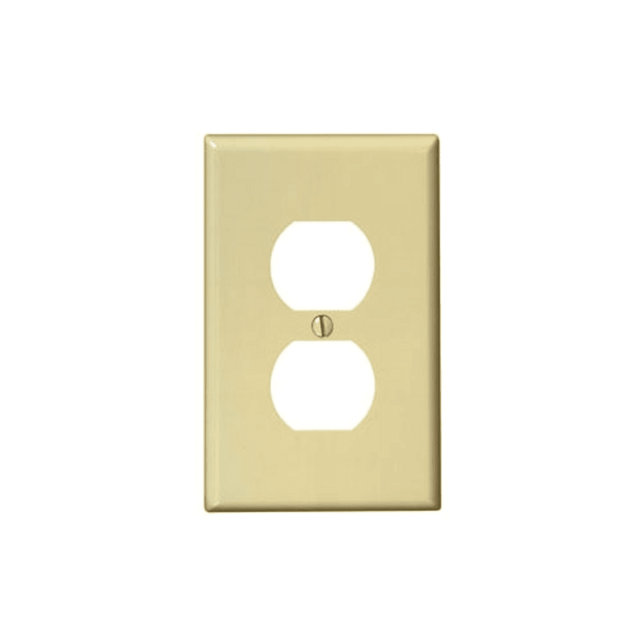 Leviton PJ8-T 3.125" x 0.255" x 4.875", 1-Gang, Duplex Receptacle, Light Almond, Thermoplastic Nylon, Midway" Leviton PJ8-T 3.125" x 0.255" x 4.875", 1-Gang, Duplex Receptacle, Light Almond, Thermoplastic Nylon, Midway"