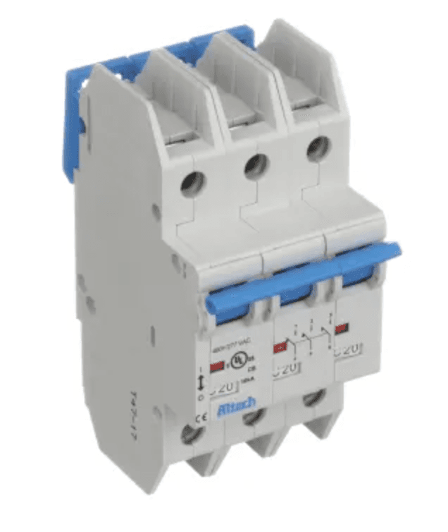 Altech Corp. 3CU05L Circuit Breaker 0.5A, 3 Pole, 480Y/277V AC, UL489 Altech Corp. 3CU05L Circuit Breaker 0.5A, 3 Pole, 480Y/277V AC, UL489
