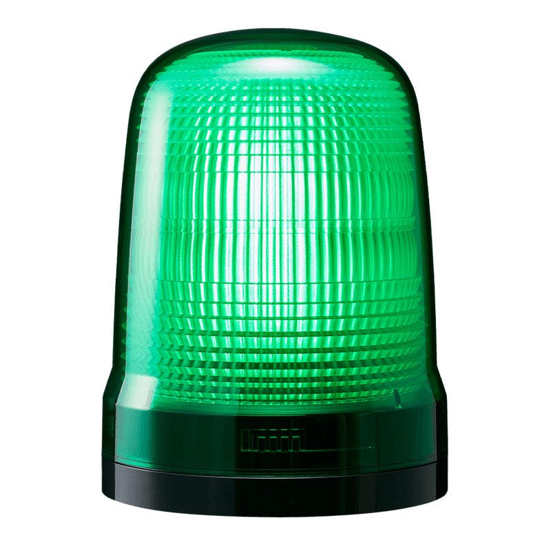 Patlite SL15-M1KTN-G 150mm, Flashing Signal Beacon, 12-24V DC, 2-Screw Mount with Terminal Block, Green Patlite SL15-M1KTN-G 150mm, Flashing Signal Beacon, 12-24V DC, 2-Screw Mount with Terminal Block, Green